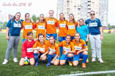 Upct Ciudad Jardin Féminas. Con esfuerzo y dedicación se puede consegir la victoria. Equipo de campeonas