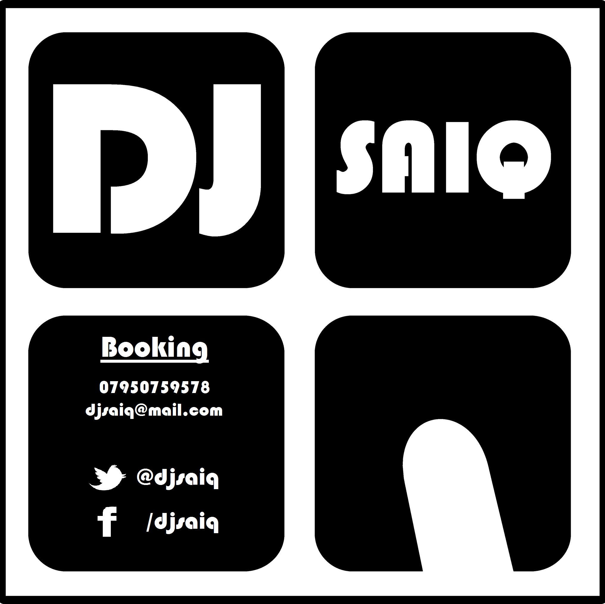 Hi, My name is Dj Saiq.
I'm a Dj, Producer and Party Organizer. /Dubstep/Trap/HipHop/TechHouse/RnB/