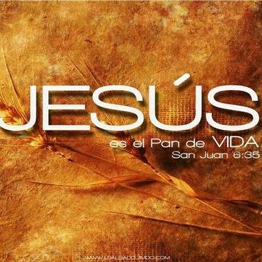 Y Jesús les dijo: YO SOY el pan de vida; el que a mí viene, nunca tendrá hambre.