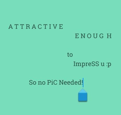 papu_dost's profile picture. Retweets are Fav8s n Fav8s are BookmarKs!
Hard 2 Undrstnd Easy 2 Misundrstod!
Sincere 2 everyone A true friend n Advisor
U Wouldn't ReGreT by FollowinG Me!