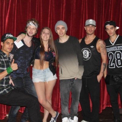 met the wanted twice♡seen them in concert 7 times♡jay was my first kiss and kissed tom♡forever fanmily♡