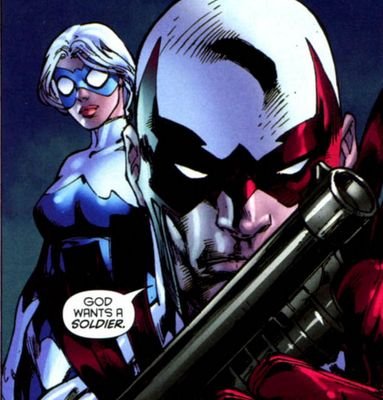 Hawk, the badass Avatar of War. Picking up the slack for my nicer half. (DC/RP) Partner: @DoveOfJustice