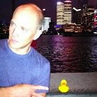 Builder & doer with a passion for bikes & travel. Yep, that's a rubber duck…in Shanghai.