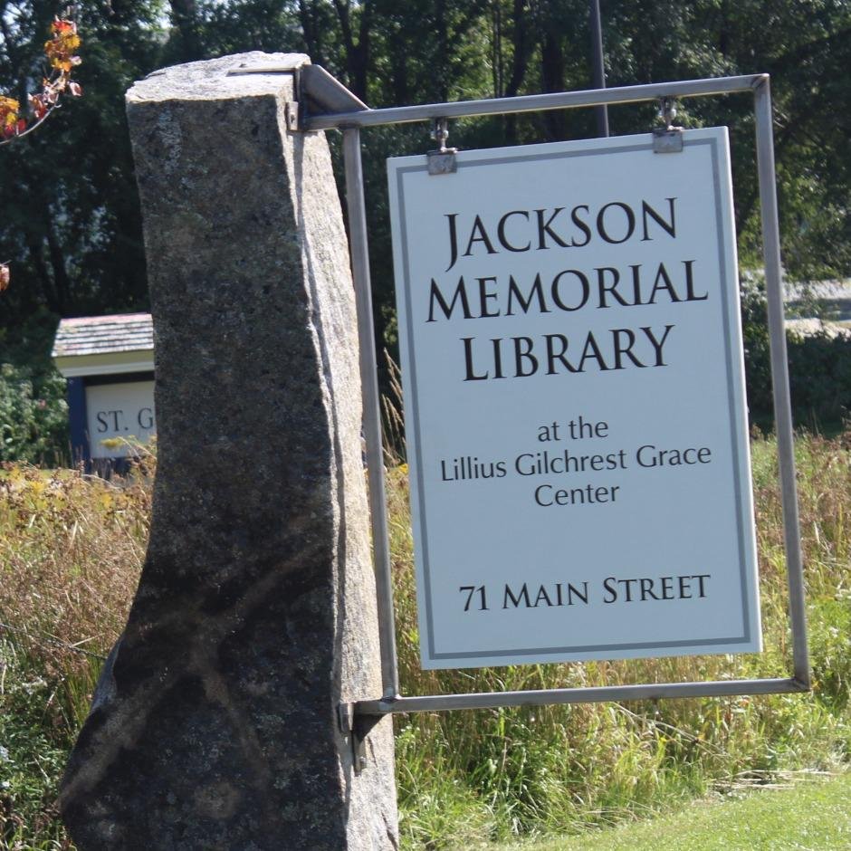 Jackson Memorial Library operates to assemble, organize, preserve and make available materials of interest and value to meet the needs of the community.