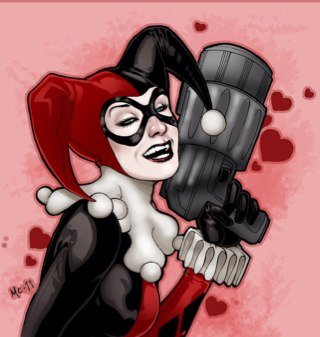 Mah portfolio will be he'ah soon but doncha be takin' me fer thah ''New 52'' Harley in the meantime! Hugs n' kisses, giggles an' dynamite. MWAH..!
