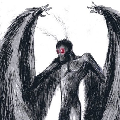 Just your average cryptid flying around and giving people a heads up when shits aboit to hit the fan. Love long flights and mind reading.