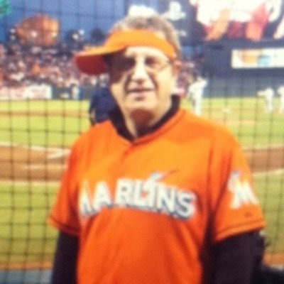 orange marlins jersey guy