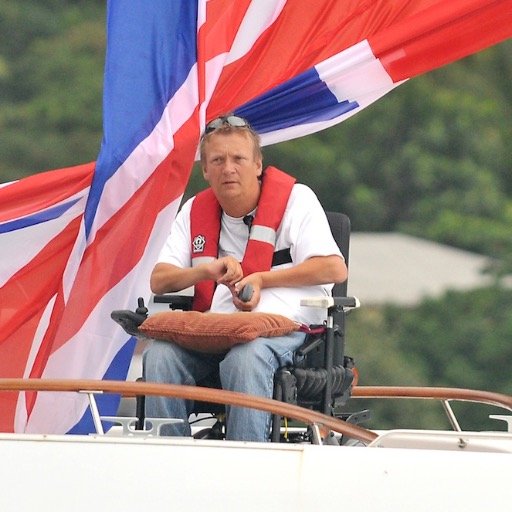 Disabled Seafaring Explorer. Inspirational Speaker. 1st Quadriplegic to sail single-handed around GB and across the Atlantic Ocean. Disability Sport Ambassador