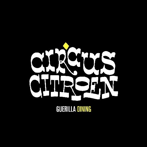Guerilla dining in en om Utrecht. Circus Citroen is meer dan eten en drinken.