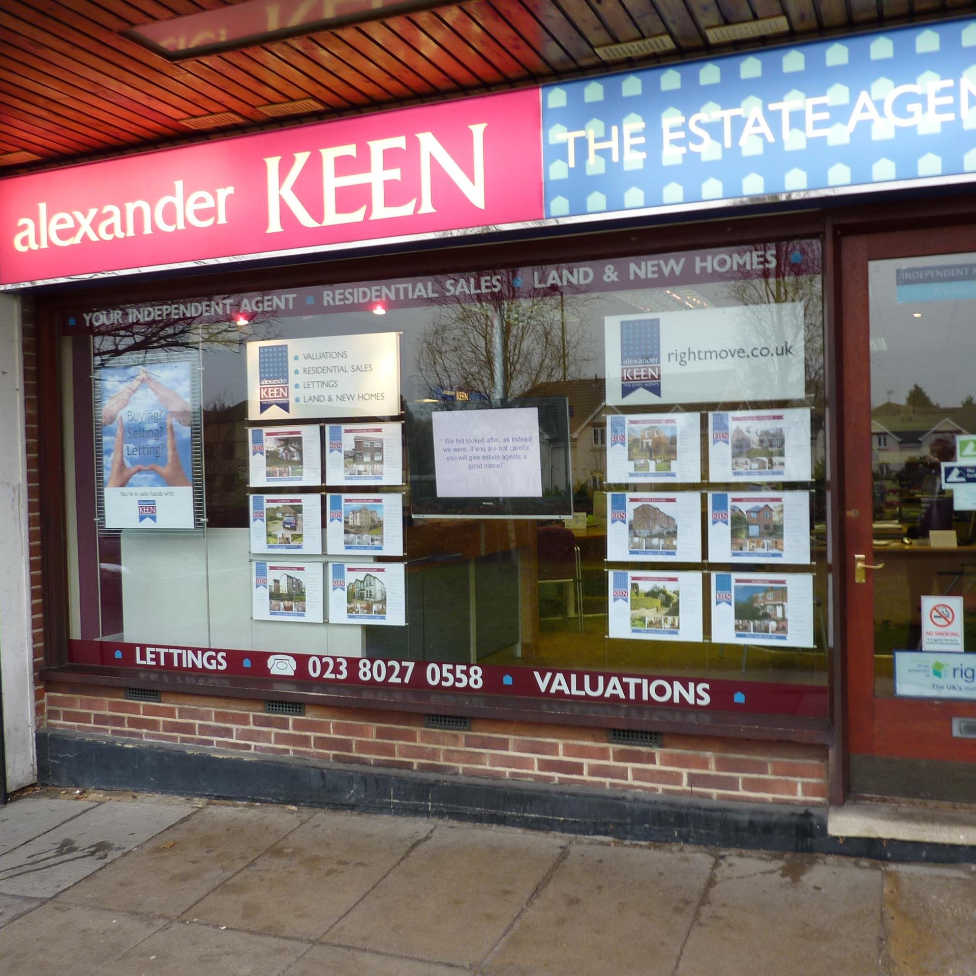 Alexander Keen is a small, independent estate agency in Chandlers Ford. We have been running for over 30 years with traditional values on sales and lettings.