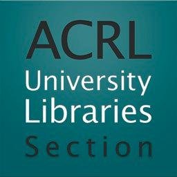 Official twitter account of the ACRL University Libraries Section. RT do not equal endorsements!