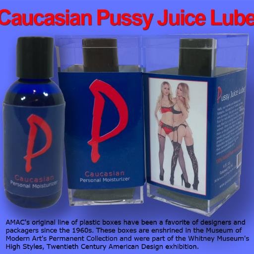 100% Natural Personal Lubricant featuring the vaginal fluids of Pornstars, the girl next door, and famous celebrities