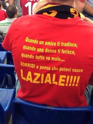Risultato immagini per lazio merda