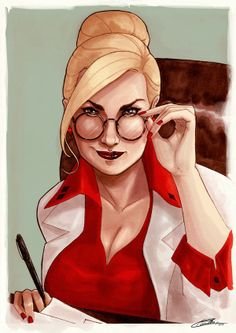 My name is Harleen Quinzel, better knowm as harley quinn, but i domt do anything like that anymore.