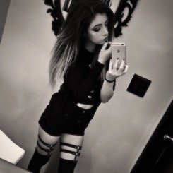 Good girl with bad intentions.