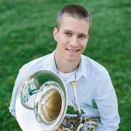 Euphonium player with the West Point Band, the nations oldest army premeir band.