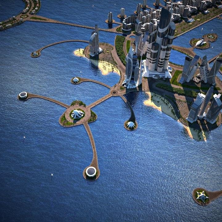 Official twitter account of project Khazar Islands. New City project will be constructed on artificial archipelago, will consist of 3 thousand hectares area.