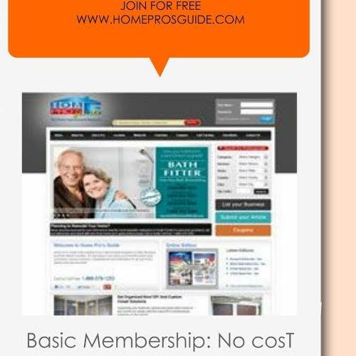 Home Pro's Guide offers home improvement businesses a unique online marketing platform to connect with people looking for your specific services.