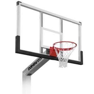 The sleekest, toughest, most high-end aluminum adjustable basketball hoop on the market.