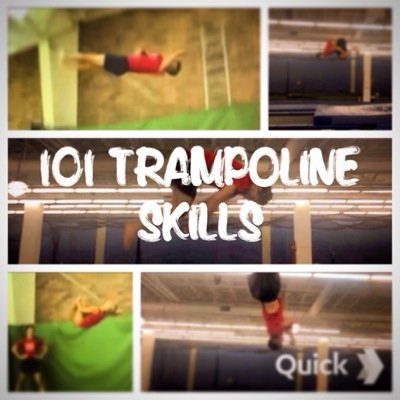 101 Trampoline Skills Without Somersaulting is an instructional series that teaches trampoline skills through progressions. Contact via 101Trampoline@gmail.com.