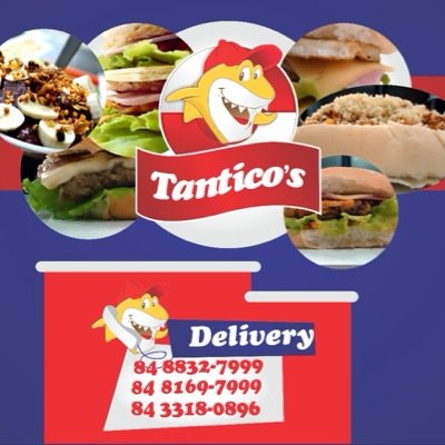 Tanticosdelivery 8169-7999 aberto terca a domingo, 18 as 00hrs, hot dog e sanduiches