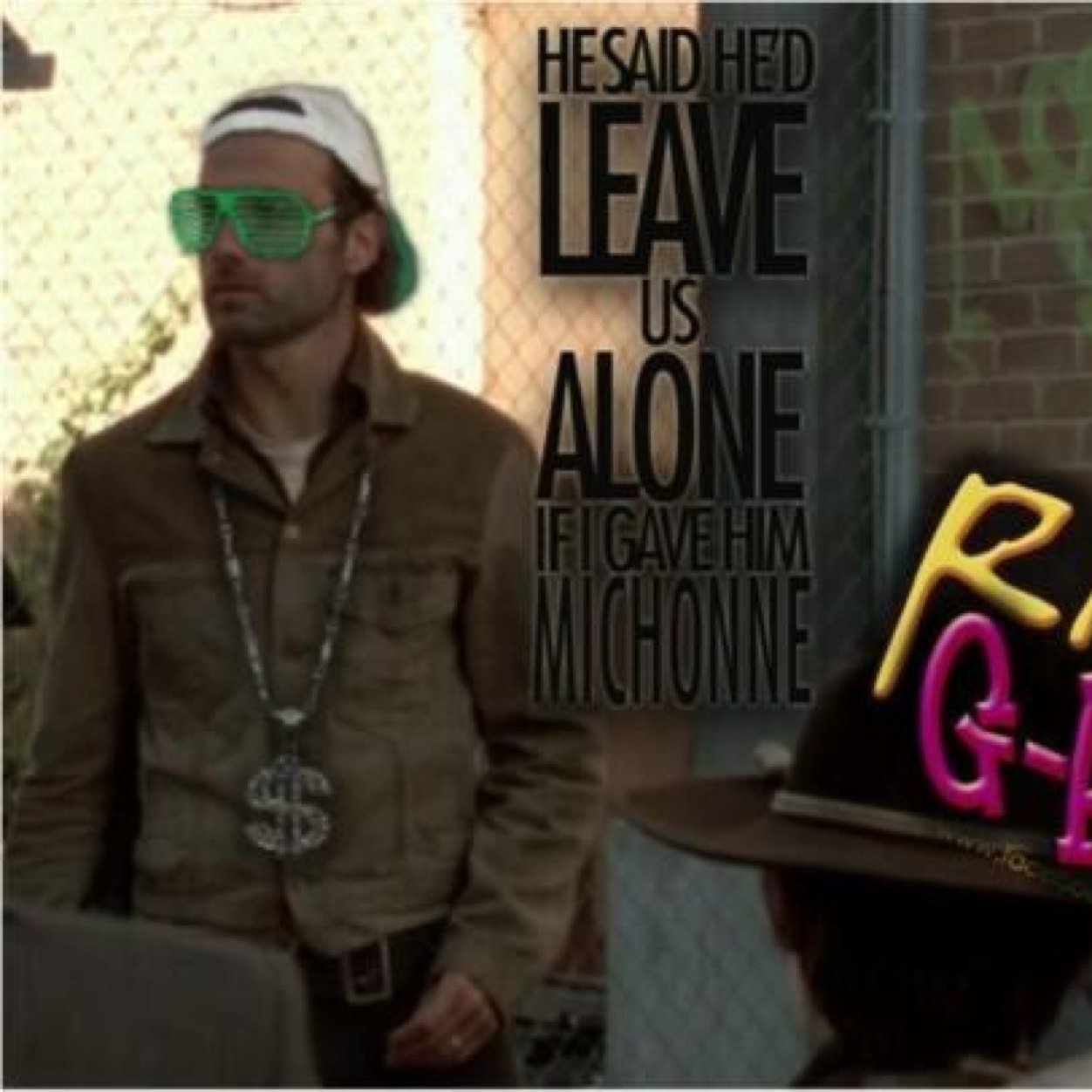 Making my way downtown, running fast, walkers on my ass and i'm homebound. *fan account*