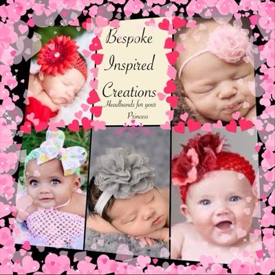 Inspired bespoke creation . We make lovely inspired and unique hair accessories that can be created for all ages and all styles. at affordable prices.