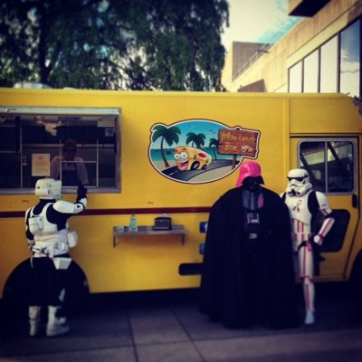 Yellow Lunch Box Food Truck Redding Yellow Lunch Box Food Truck Redding