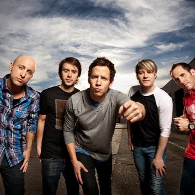 Just sitting here waiting on a Simple Plan concert.
