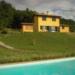 A classic Italian villa between Bologna and Florence, sleeps up to 10 with pool and stunning views. Ideal for families and groups holidaying together.