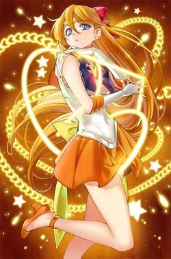 ☆セラ ヴェヌ☆「SAILOR V」★ぷりんせす ヴェヌ★ 「Venus Princess」「☆C'est la vie☆」♥#SpanishFakeSailorMoon♡