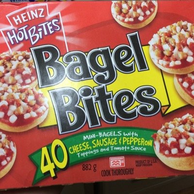 You may call them Bagel Bites, I call them Bagel Delights.
