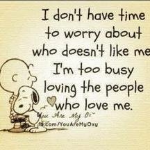 Love, care, feeling, responsibility for you..