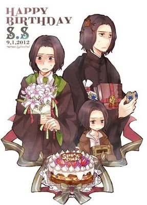ハリポタのセブルス･スネイプを愛してます。かなり腐ってます。今はハイキュー!!と黒執事、黒バスなど。ハイキュー!!と黒執事はオールキャラＣＰ。黒バスは青火愛してる。無言フォロー申し訳ない。