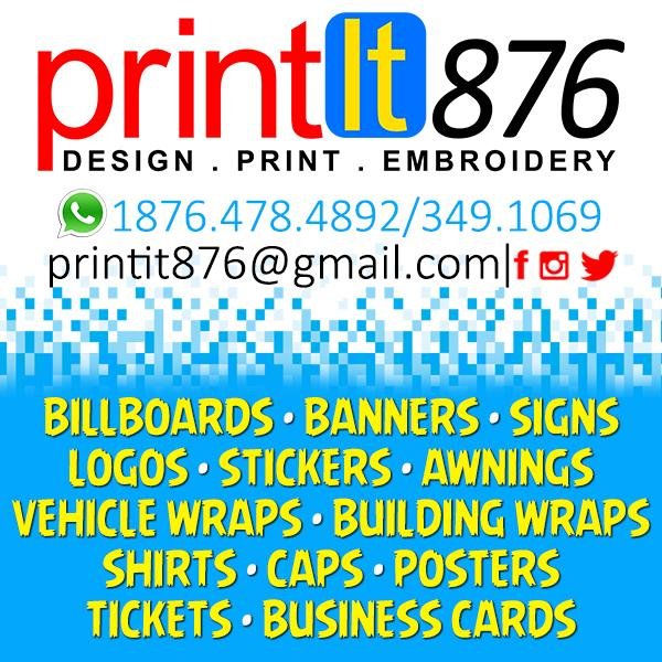 PrintIt876's profile picture. Small to large format, HIGH QUALITY Designs & Prints, for LESS!..Stickers|Banners|Signs|Shirts|Business Cards & much more. Email:printit876@gmail.com