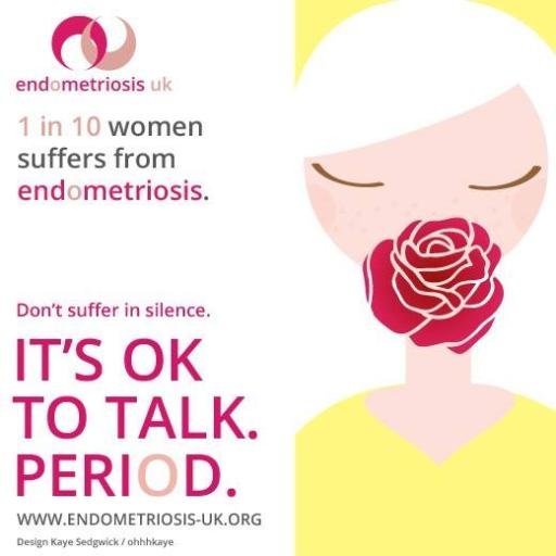 Twitter account for the Sussex Coast Endometriosis Support Group, don't suffer in silence, come and join us, we're a friendly bunch.