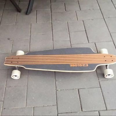 Longboard fahren ist cool