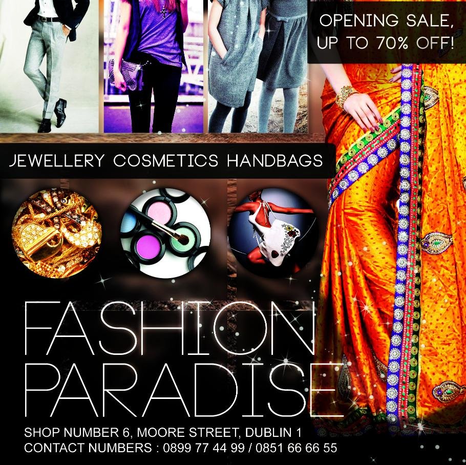 Fashion Paradise is an unique place offering Footwear,Handbags,Accessories & Clothing for all at affordable prices.