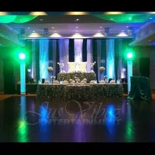 Book your 2016 Events with JV PRODUCTION GROUP! Our platinum package includes any 2 of the following complimentary services: dry ice, confetti and monogram.