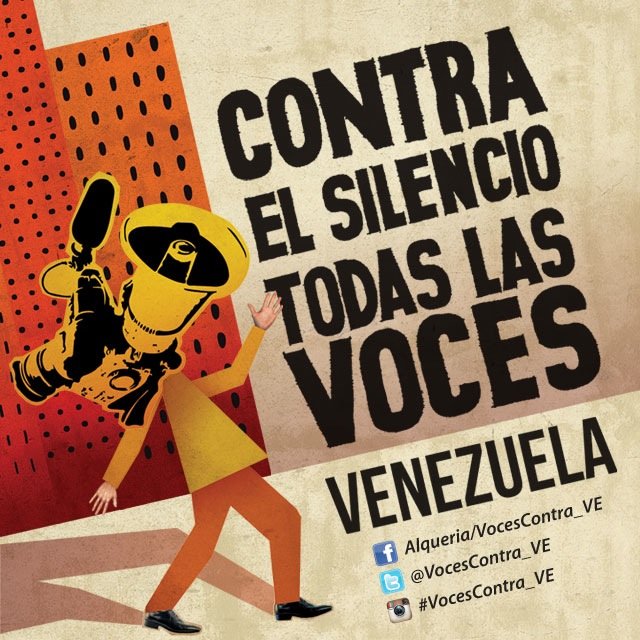 VocesContra_VE's profile picture. Información sobre la I Muestra del Encuentro Iberoamericano de Cine y Video Documental Contra El Silencio Todas las Voces Vzla 2014. Del 5 al 11 de Diciembre
