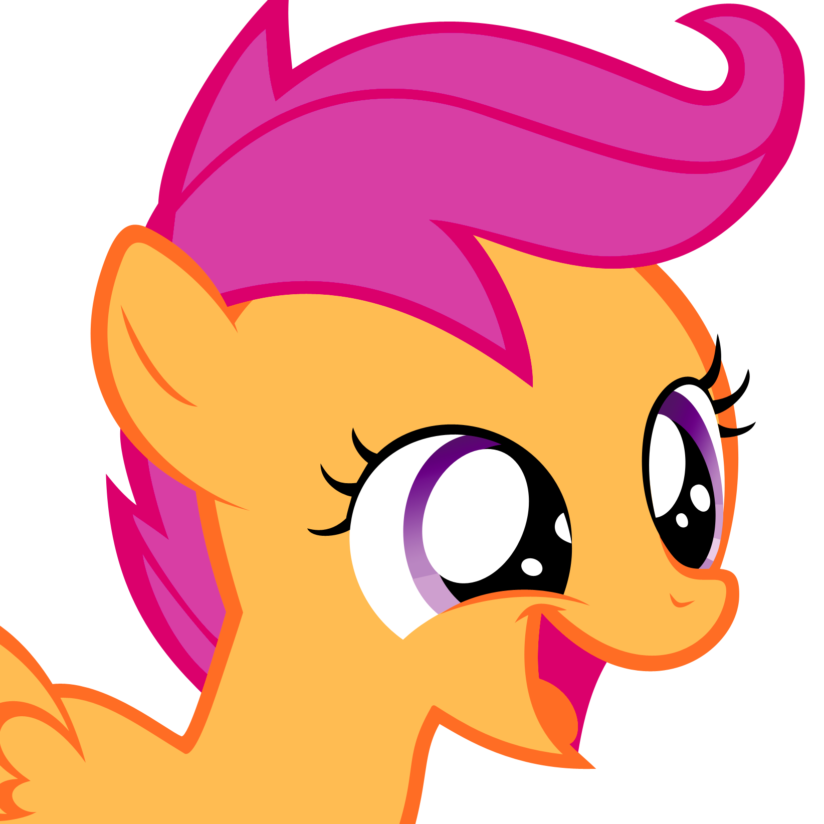 My name is Scootaloo, my two best friends are Applebloom and Sweetie Belle and we are THE CUTIE MARK CRUSADERS!