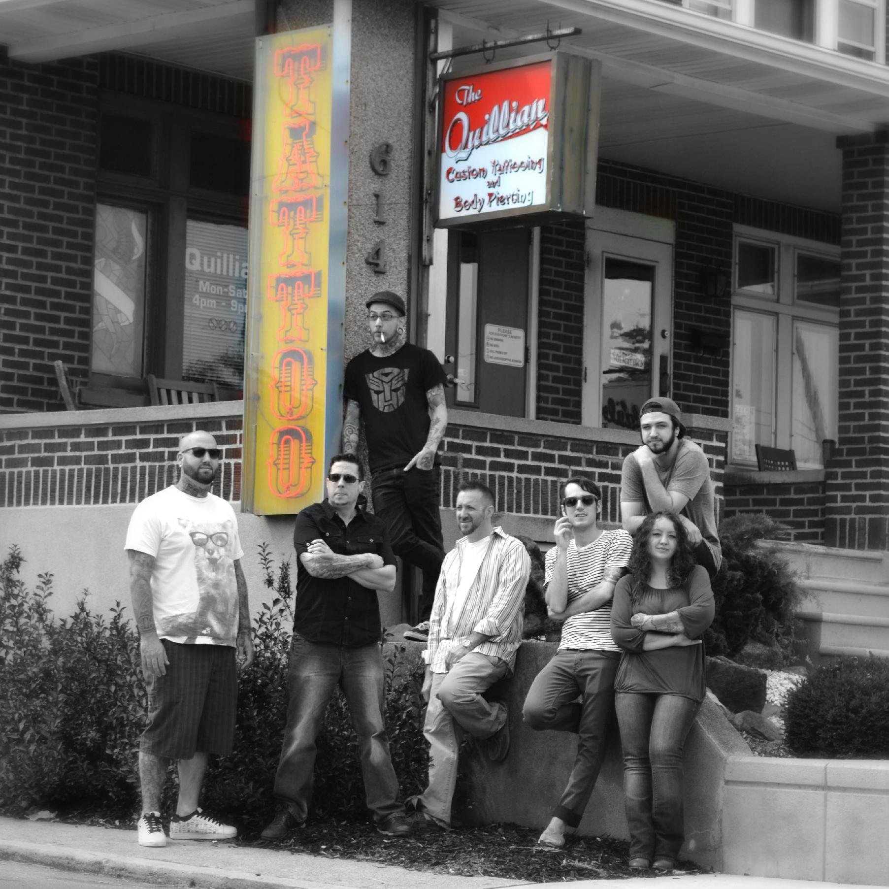 thequillian's profile picture. custom tattooing. safe piercing