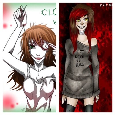 k:killing kate i kill people who cant keep serects.c:im clock work name me that and i have crush on ticci toby and my best fried is jeff the killer