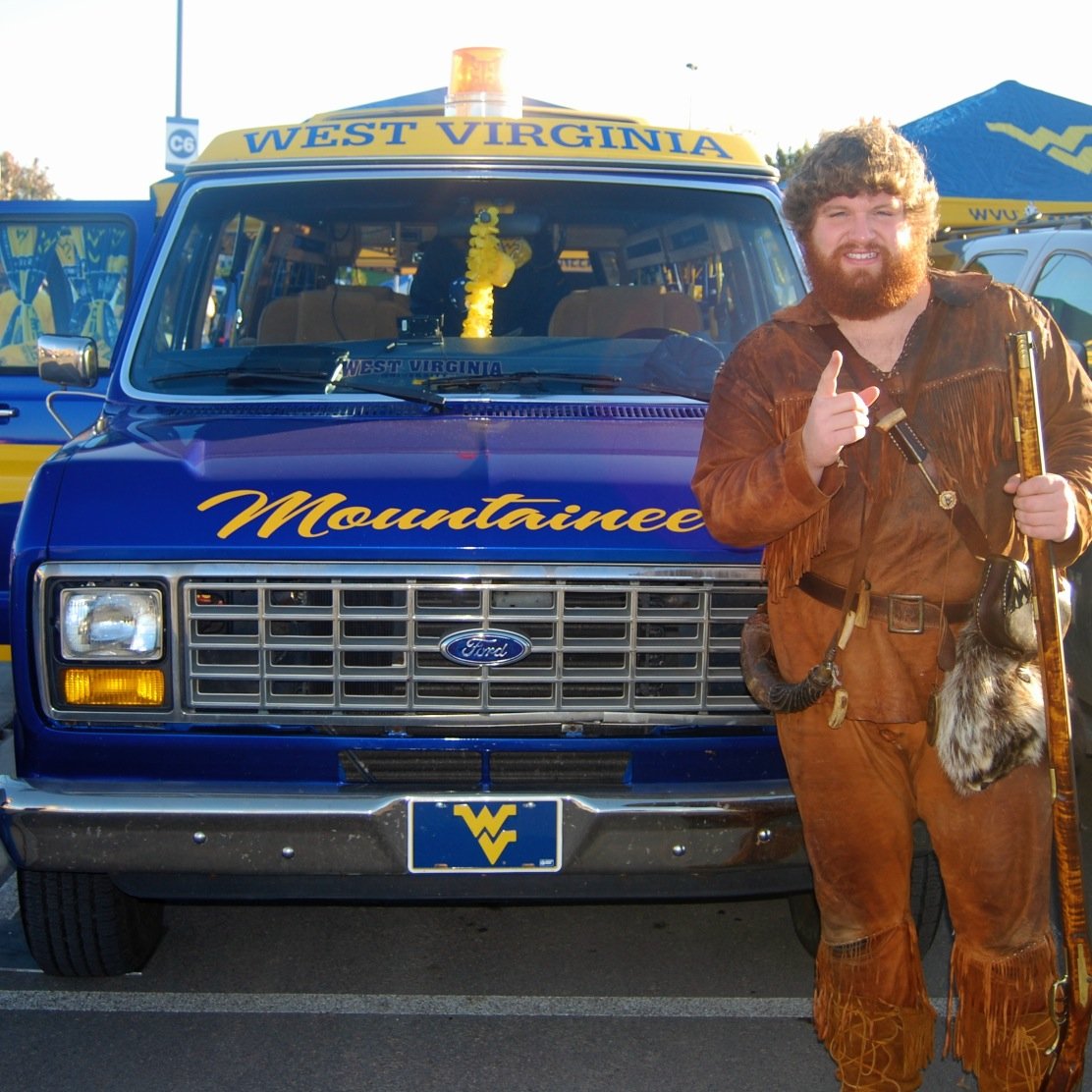1988 E150 Ford Econoline has attended every WVU home football game starting Nov. 6th, 2004 to now.