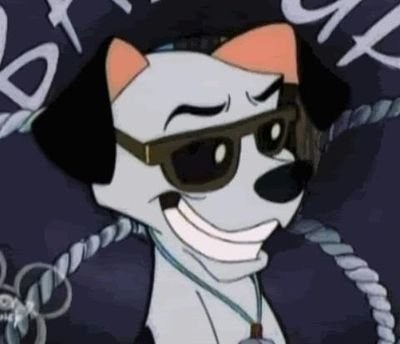 Hi I'm lucky from 101 Dalmatian the series I'm single the pup how got swagger #101Dalmatian