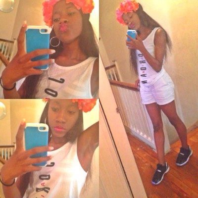 im the girl your parents warned u about ✊☺