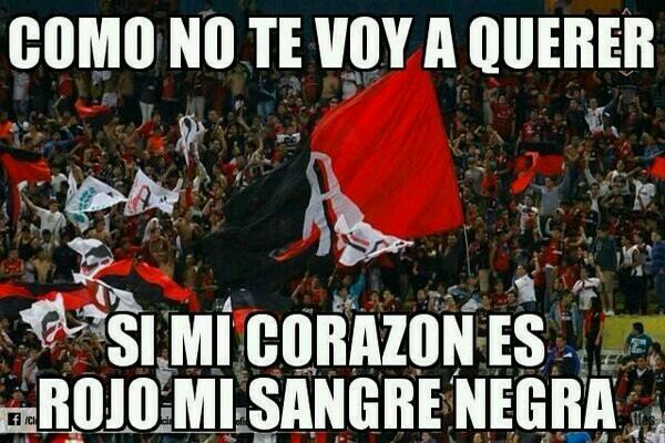 química y rojinegra de corazón