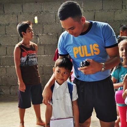 Public servant:Police Community Relations Group (PCRG) in Camp Crame, Quezon City
