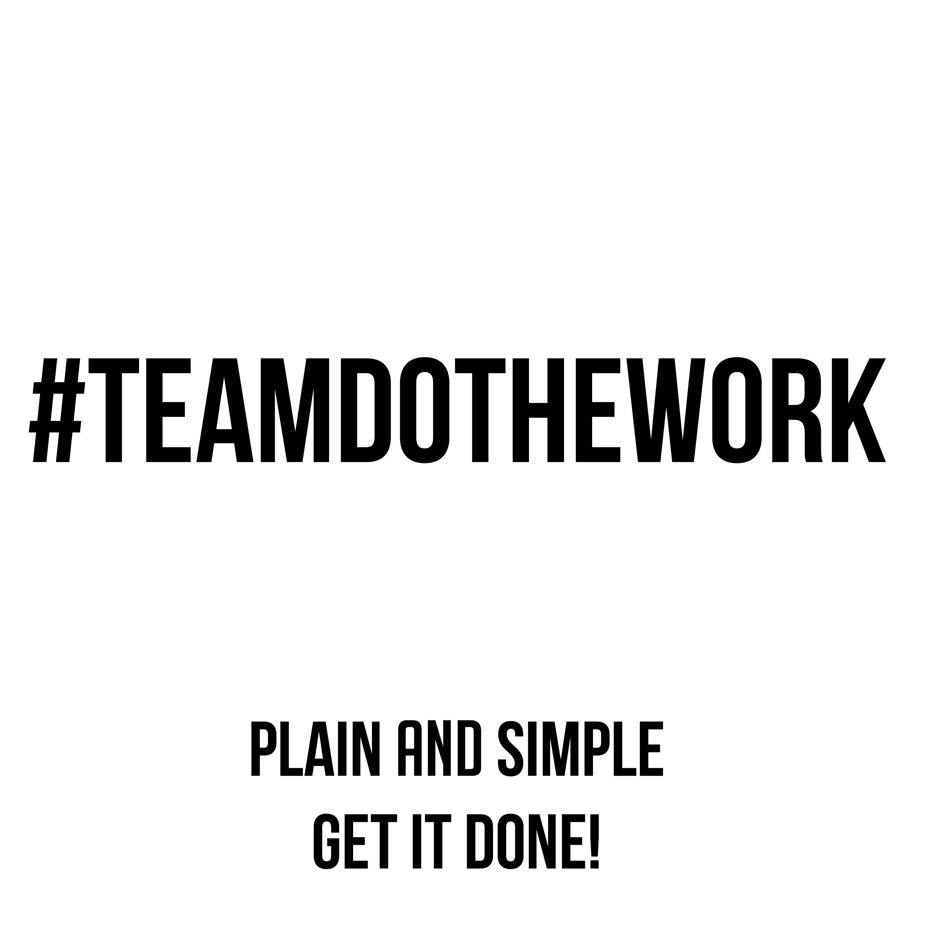 TEAMDOTHEWORK's profile picture. 