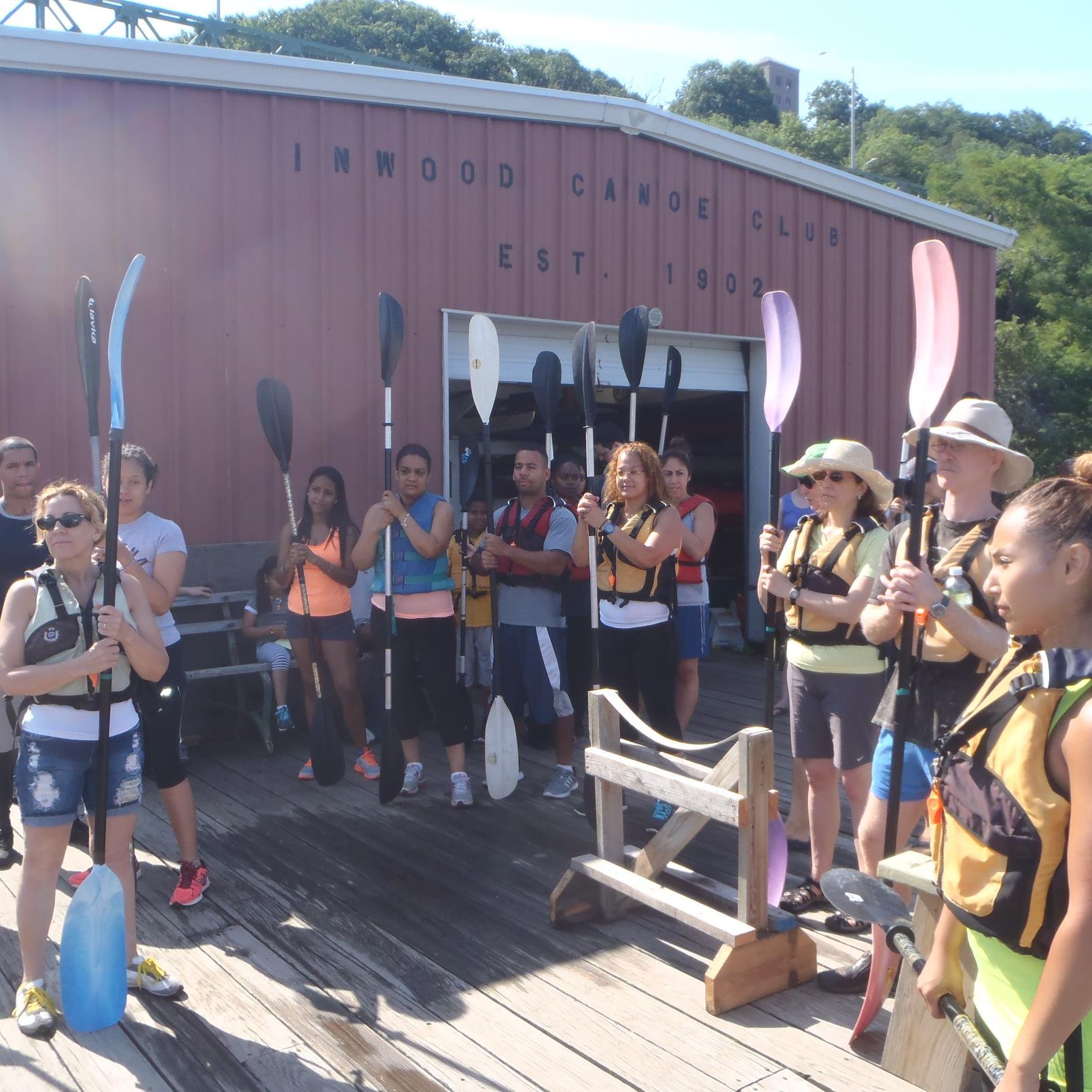 Promoting safe NYC human-powered boating with public summer Sunday kayaking from 10 am to noon.